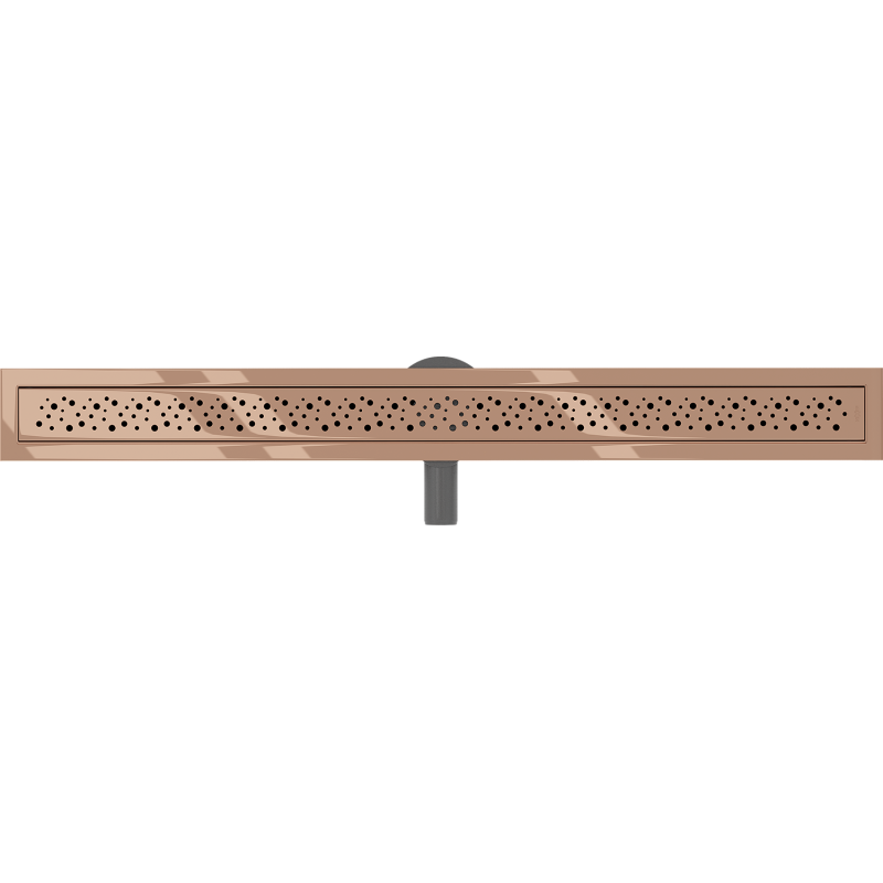 Mexen Flat 360° M12 Drehbarer Linienabfluss 80 cm, Roségold - 1621080-40