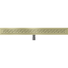 Mexen Flat M12 Linienentwässerung 80 cm, gold gebürstet - 1A21080-15