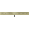 Mexen Flat M12 Linienentwässerung 90 cm, gebürstetes Gold - 1A21090-15