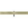 Mexen Flat 360° M12 Drehbarer Linienablauf 90 cm, gebürstetes Gold - 1A21090-40