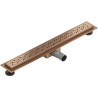 Mexen Flat M12 Linienentwässerung 60 cm, gebürstetes Kupfer - 1C21060-15