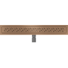 Mexen Flat M12 Linearablauf 70 cm, gebürstetes Kupfer - 1C21070-15