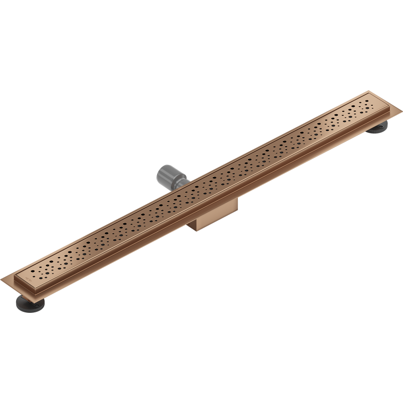 Mexen Flat M12 Ablaufrinne 90 cm, gebürstetes Kupfer - 1C21090-15