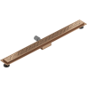Mexen Flat M12 Ablaufrinne 90 cm, gebürstetes Kupfer - 1C21090-15