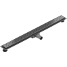 Mexen Flat M12 Linienentwässerung 100 cm, gebürstet Gun Gray - 1E21100-15