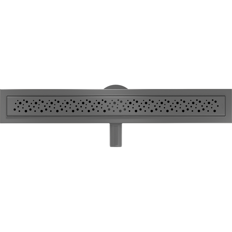 Mexen Flat 360° M12 Drehbarer Linienabfluss 50 cm, gebürstetes Gun Gray - 1E21050-40