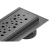 Mexen Flat 360° M12 Drehbarer Linienablauf 60 cm, gebürstetes Gun Gray - 1E21060-40