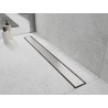 Mexen Flat 360° M13 Rotierende 2-in-1-Linienentwässerung 80 cm, Inox - 1010080-40