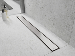 Mexen Flat 360° M13 Drehbarer Linienabfluss 2in1 70 cm, Inox - 1010070-40