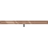 Mexen Flat M13 Linearer Ablauf 2-in-1 110 cm, Roségold - 1610110