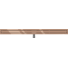 Mexen Flat M13 Linienabfluss 2-in-1 120 cm, Roségold - 1610120