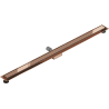 Mexen Flat M13 Linearer Abfluss 2-in-1 150 cm, Roségold - 1610150