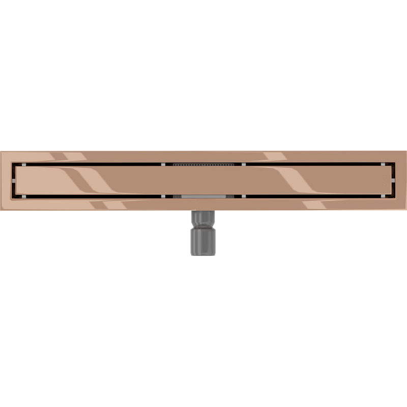 Mexen Flat M13 linienförmiger Abfluss 2in1 50 cm, Roségold - 1610050-15