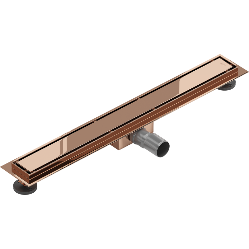 Mexen Flat M13 Linienentwässerung 2-in-1 60 cm, Roségold - 1610060-15