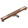 Mexen Flat M13 Linienentwässerung 2-in-1 60 cm, Roségold - 1610060-15