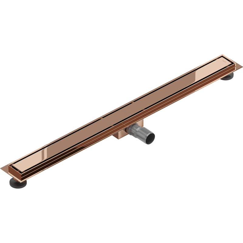 Mexen Flat M13 Linienentwässerung 2-in-1 80 cm, Roségold - 1610080-15