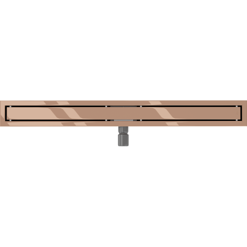 Mexen Flat M13 Linienbodeneinlauf 2-in-1 100 cm, Roségold - 1610100-15