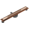 Mexen Flat 360° M13 Drehbarer Linienablauf 2-in-1 60 cm, Roségold - 1610060-40
