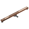 Mexen Flat 360° M13 Drehbarer Linienablauf 2-in-1 80 cm, Roségold - 1610080-40