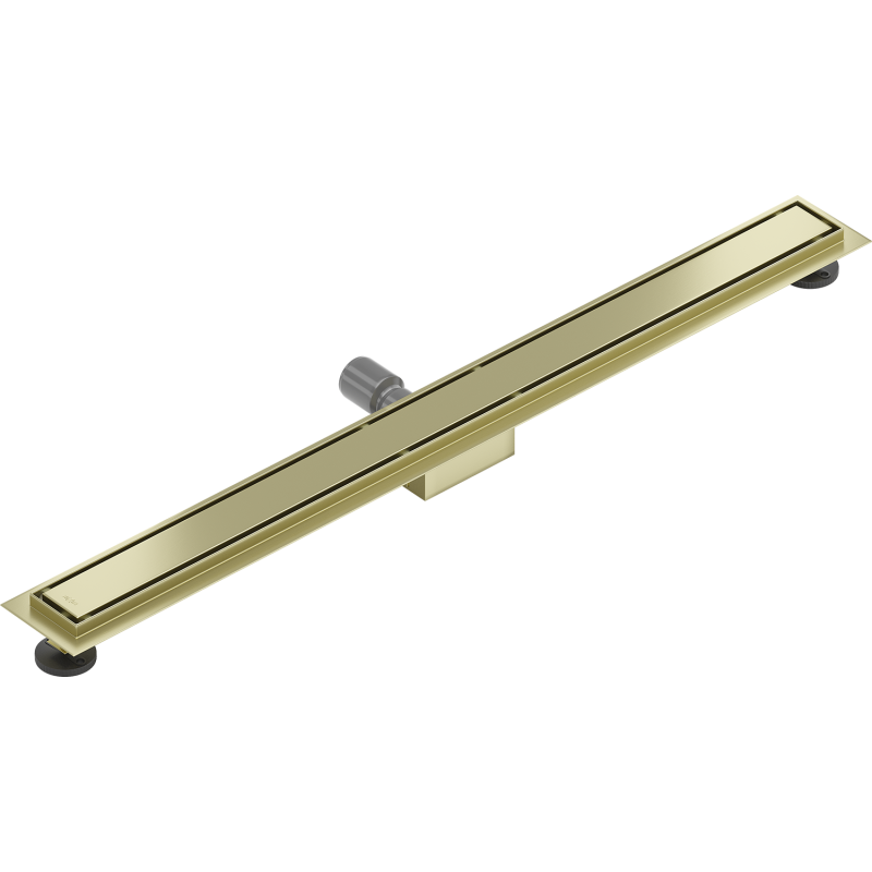 Mexen Flat M13 Linienentwässerung 2-in-1 90 cm, gebürstetes Gold - 1A10090-15