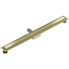 Mexen Flat M13 Linienentwässerung 2-in-1 90 cm, gebürstetes Gold - 1A10090-15