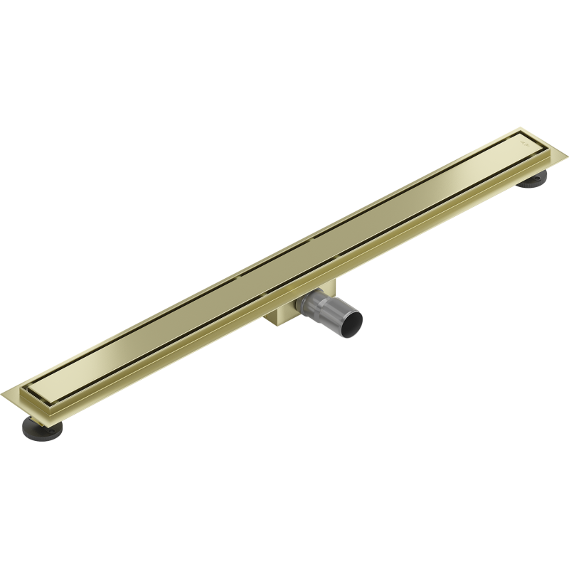 Mexen Flat M13 Linienentwässerung 2-in-1 90 cm, gebürstetes Gold - 1A10090-15