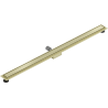 Mexen Flat M13 linearer Abfluss 2 in 1 160 cm, gebürstetes Gold - 1A10160