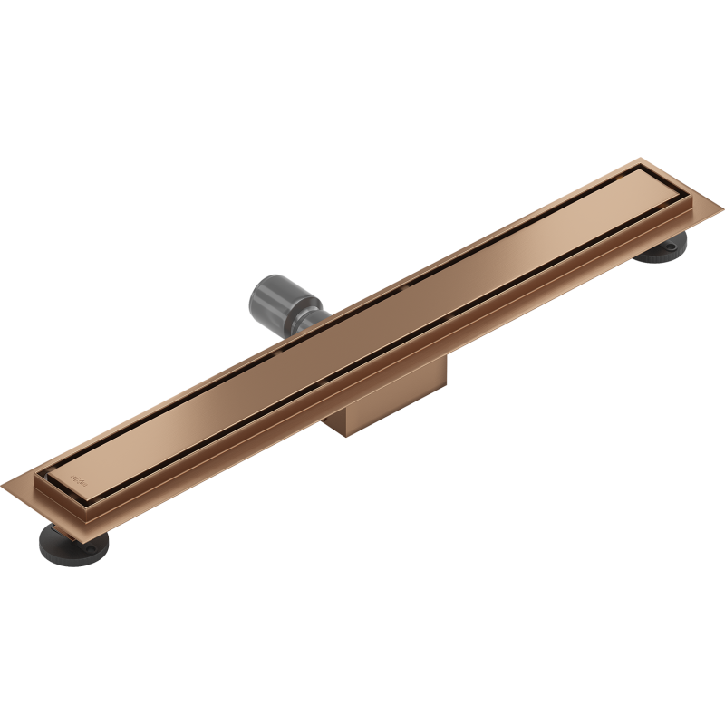 Mexen Flat M13 Linienablauf 2in1 50 cm, gebürstetes Kupfer - 1C10050-15
