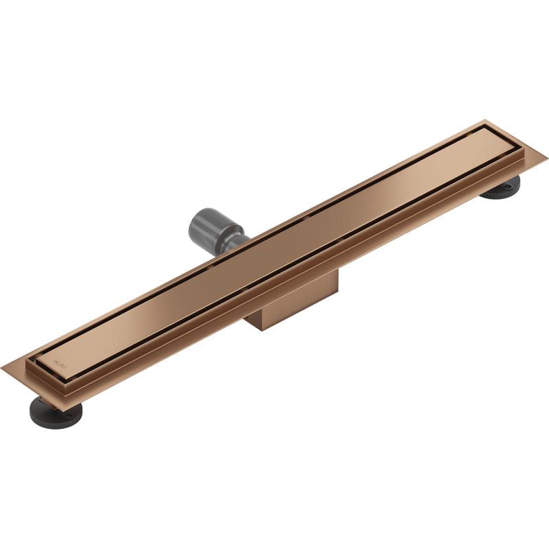 Mexen Flat M13 Linearablauf 2-in-1 60 cm, gebürstetes Kupfer - 1C10060-15