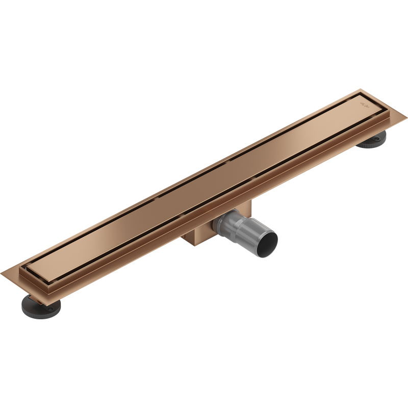 Mexen Flat M13 Linearablauf 2-in-1 60 cm, gebürstetes Kupfer - 1C10060-15