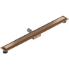 Mexen Flat M13 Linienablauf 2-in-1 80 cm, gebürstetes Kupfer - 1C10080-15