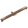 Mexen Flat M13 Linearablauf 2-in-1 90 cm, gebürstetes Kupfer - 1C10090-15