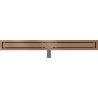 Mexen Flat M13 Linearablauf 2-in-1 90 cm, gebürstetes Kupfer - 1C10090-15