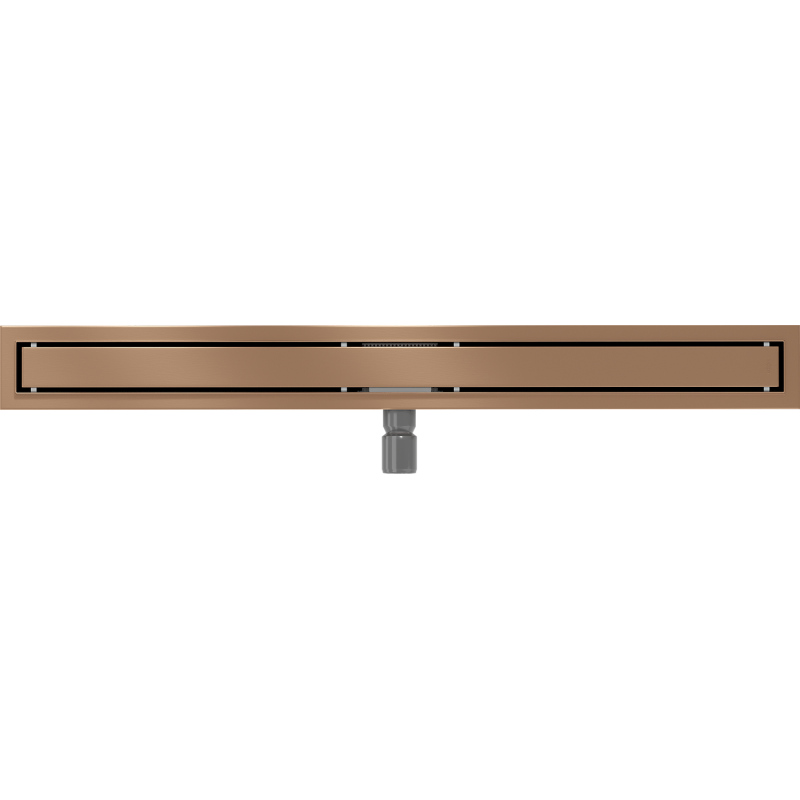 Mexen Flat M13 Linienentwässerung 2-in-1 100 cm, gebürstetes Kupfer - 1C10100-15