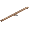 Mexen Flat M13 Linienablauf 2-in-1 130 cm, gebürstetes Kupfer - 1C10130
