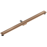 Mexen Flat M13 Linienablauf 2-in-1 160 cm, gebürstetes Kupfer - 1C10160