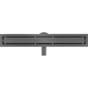 Mexen Flat 360° M13 Drehbarer Linienablauf 2in1 70 cm, gebürstetes Gun Grey - 1E10070-40