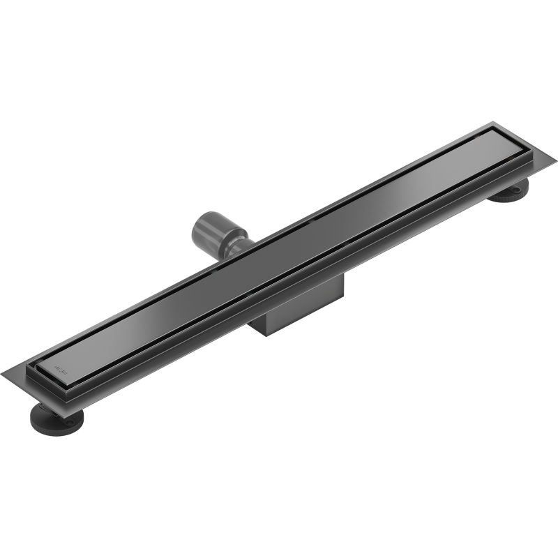 Mexen Flat M13 Linienablauf 2-in-1 70 cm, gebürstetes Gun Gray - 1E10070-15