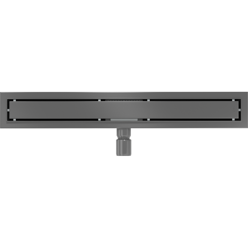 Mexen Flat M13 Linienablauf 2-in-1 70 cm, gebürstetes Gun Gray - 1E10070-15