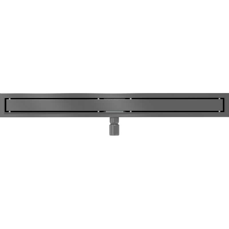Mexen Flat M13 Linienentwässerung 2-in-1 90 cm, gebürstet, waffengrau - 1E10090-15