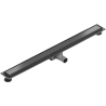 Mexen Flat M13 linearer Abfluss 2-in-1 100 cm, gebürstetes Gun Gray - 1E10100-15