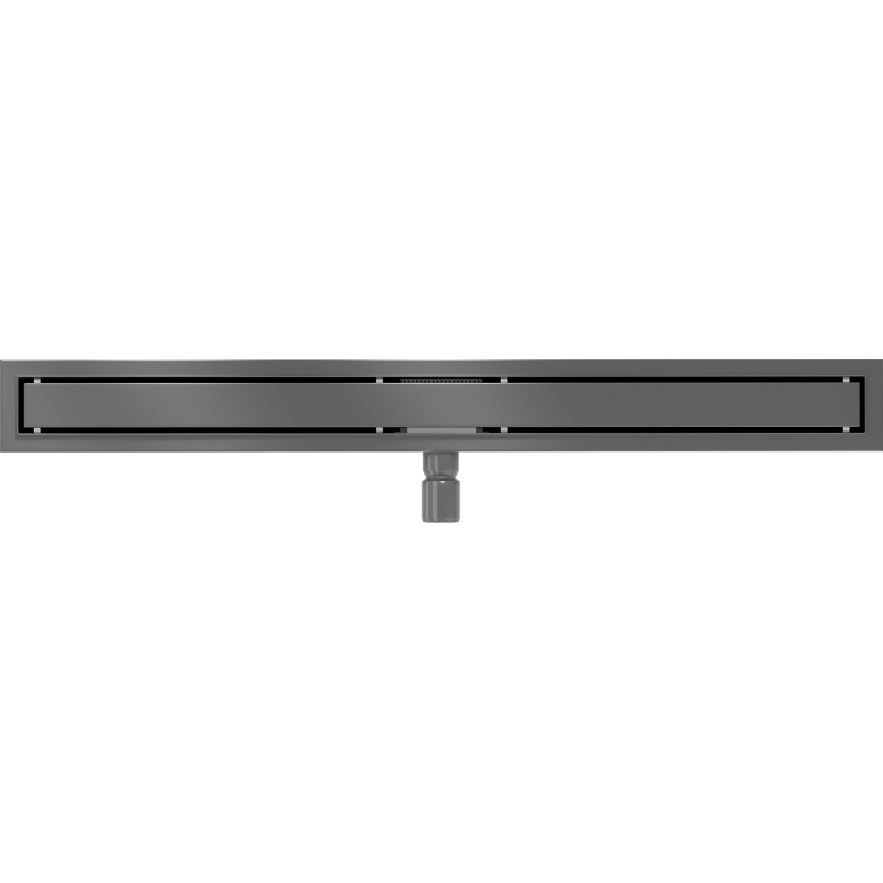 Mexen Flat M13 linearer Abfluss 2-in-1 100 cm, gebürstetes Gun Gray - 1E10100-15