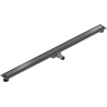 Mexen Flat M13 Linienablauf 2in1 120 cm, gebürstetes Kanonengrau - 1E10120