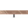 Mexen Flat M15 Linienentwässerung 50 cm, Roségold - 1624050-15