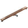 Mexen Flat M15 Linienablauf 80 cm, Roségold - 1624080-15