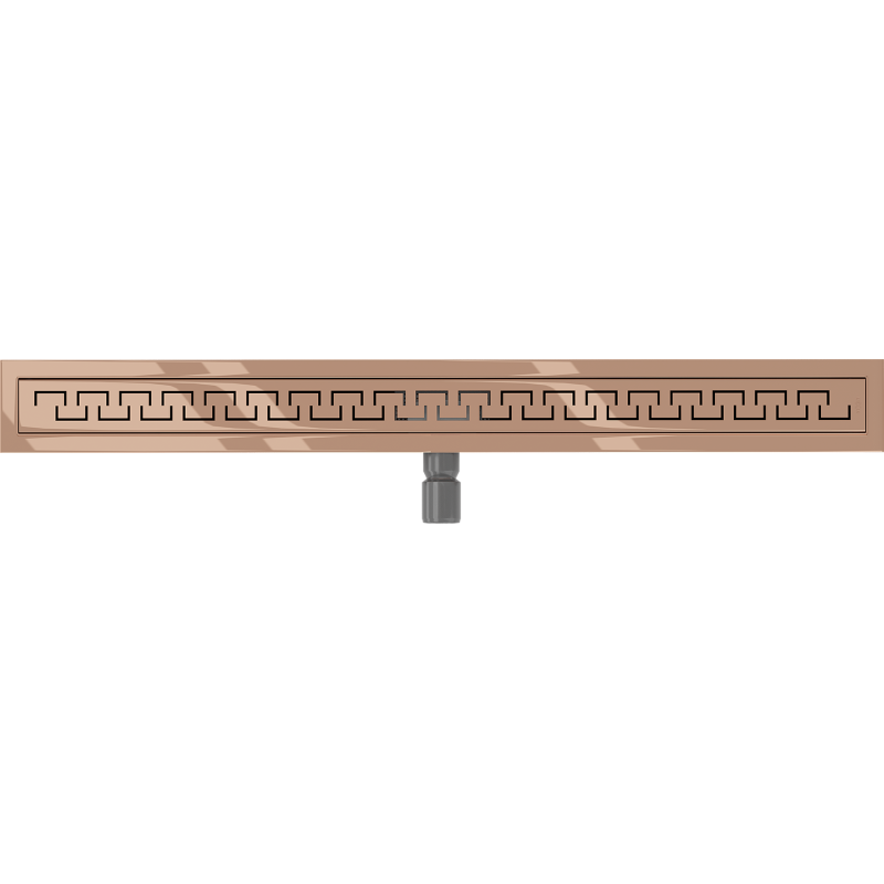 Mexen Flat M15 Linienablauf 80 cm, Roségold - 1624080-15
