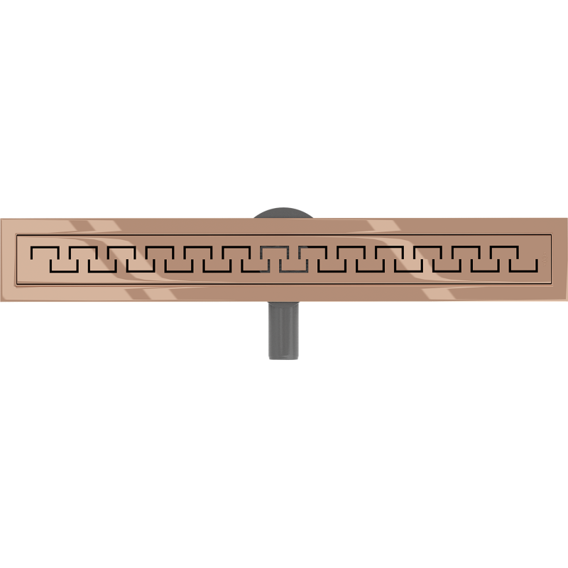 Mexen Flat 360° M15 drehbarer Linienabfluss 60 cm, Roségold - 1624060-40