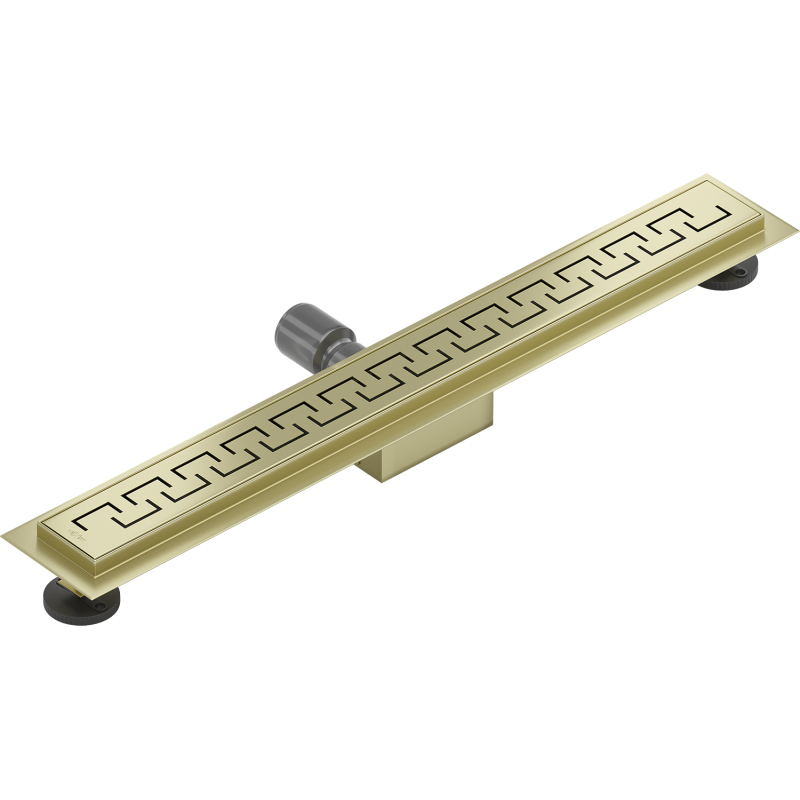 Mexen Flat M15 linearer Ablauf 70 cm, gebürstetes Gold - 1A24070-15