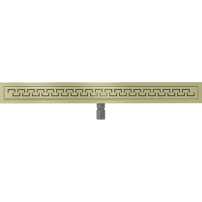 Mexen Flat M15 Linienablauf 80 cm, gold gebürstet - 1A24080-15