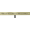 Mexen Flat M15 Linienentwässerung 90 cm, gebürstetes Gold - 1A24090-15